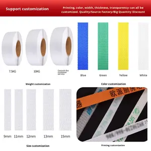 Bande de cerclage industrielle double usage en PP/<span class=keywords><strong>PET</strong></span> jaune de 0,5 cm pour emballage - Product Image 5