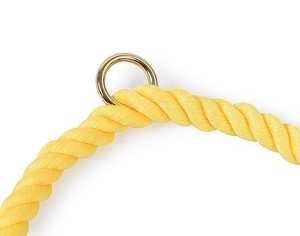 Correa de Lujo para Perros de Dos Cabezas, de Cuerda de Algodón de Color Sólido, Ecológica, 120cm + 90cm - Product Image 4