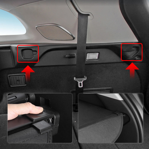 Cubierta de <span class=keywords><strong>lona</strong></span> para carga, <span class=keywords><strong>maletero</strong></span> trasero retráctil para Lexus Rx350 2023-2025, color negro - Product Image 4