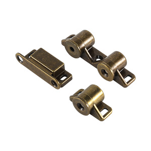 Magnetic Door Catch Zinc Alloy Strong Magnetic Cabinet <b>Wardrobe</b> Kitchen Door Closure Minimalist Design Screw Fixed - Product Image 3