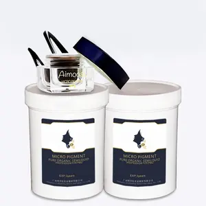 بودرة الوشم الصباغ من AIMOOSI 10 ألوان للمكياج الدائم صباغ المايكروبليدينج للحواجب والشفاه - Product Image 1