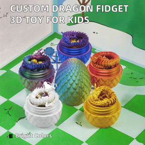 Figura de Juguete de Cristal 3D Personalizada con Diseño de Dragón, Juguete de Actividades para Niños, para Pequeñas Aventuras con Dinosaurios - Product Image 2