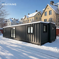 Maison conteneur extensible 20FT/30FT/40FT, norme australienne, préfabriquée modulaire, pour logement secondaire avec salle de bain WaterMark