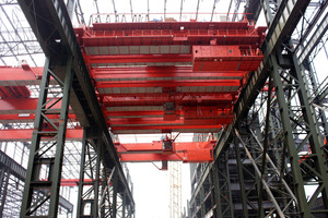 Grue <span class=keywords><strong>de</strong></span> levage à double poutre <span class=keywords><strong>de</strong></span> haute qualité pour la métallurgie, 75 tonnes, 80 tonnes, <span class=keywords><strong>125</strong></span> tonnes, à grande portée, en promotion - Product Image 6