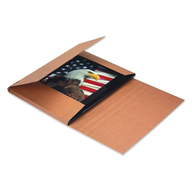 Kraft Easy Fold Mailers Envelopes Wholesale White Corrugated Cardboard Box Self Sealing Book Mailing Boxes