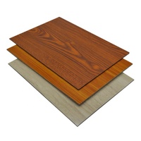 Panneaux composites en aluminium ACP/ACM, 2 mm, 3 mm, 4 mm, couleur bois, personnalisation acceptée