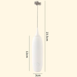 Accesorios para Espresso, Mezclador de Acero Inoxidable, <span class=keywords><strong>Varilla</strong></span> para Espumar <span class=keywords><strong>Leche</strong></span>, Mini Batidor Portátil para Latte Art, Espumador de <span class=keywords><strong>Leche</strong></span> Manual - Product Image 6
