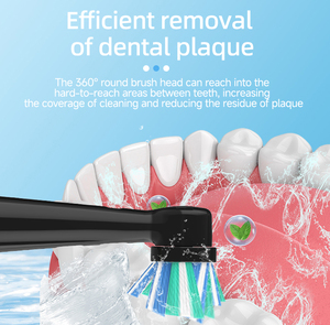 Recharges de têtes de brosse à dents rondes professionnelles à micro-vibrations en gros pour manches à entraînement magnétique <span class=keywords><strong>IO</strong></span> - Product Image 6