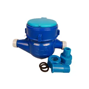 China Plastic ABS 15mm-50mm Multi-jet Dry Dial Digital Water Meter