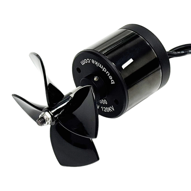 120KV High Thrust Underwater Motor 500W IP58 ROV UUV Thruster Propulsion System Core