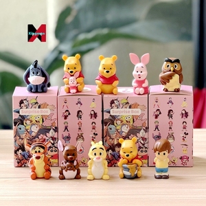 10 Stili di Personaggi della Famiglia <span class=keywords><strong>Winnie</strong></span> <span class=keywords><strong>the</strong></span> <span class=keywords><strong>Pooh</strong></span>: Tigro, Piglet, Eeyore, Gufo, Roo - Modellini Giocattolo Ornamentali - Product Image 4