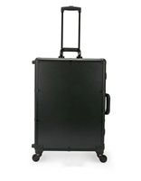 Valise de maquillage de voyage lumineuse et dimmable de 24 pouces avec grande capacité de rangement pour cosmétiques et ampoules de beauté
