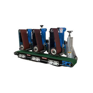 用于金属表面精加工的工业多工位砂光机 - Product Image 2