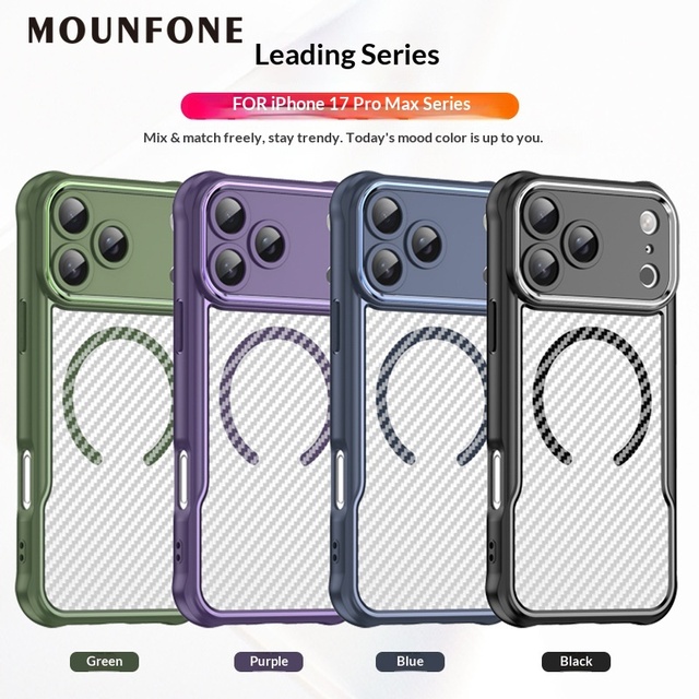 HOT Sale Fiber Matte Camera Lens Protective Wireless Charge Phone Cases for iphone 11~17 Magnetic case