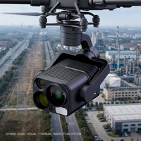 Caméra stabilisée IA H50T à 5 capteurs avec zoom 42x, imagerie thermique et télémètre laser 2000m – 21 ans de R&D sur les drones