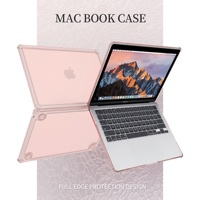 Étui pour ordinateur portable double couche brillant pour MacBook Air 13,6 pouces avec certification anti-chute MIL-STD-810H.