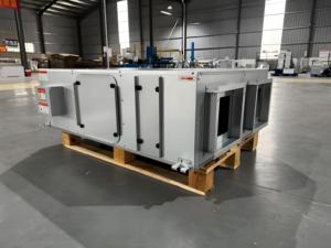 500CMH ERV Lüftungs system Flexibler Kanal rekuperator Beatmung gerät Mvhr ERV Lüftungs system mit Wärmer ück gewinnung mit Filtern - Product Image 5