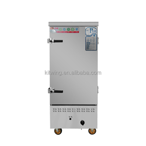 Prix d'usine commercial de machine de vapeur de riz de gaz d'acier inoxydable pour des approvisionnements d'hôtel et de restaurant - Product Image 4