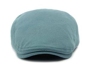 หมวกแบนสีทึบสำหรับฤดูใบไม้ผลิใหม่หมวกไอวี่แถบยางยืดและหัวเข็มขัดแบบวินเทจหมวกไอวี่มีจำหน่าย - Product Image 6