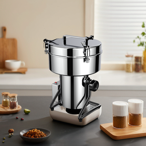 Minimáquina eléctrica de molino de arroz para el hogar, trituradora de alimentos secos, 2021 - Product Image 1