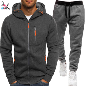 Ensemble de survêtement pour homme, sweat-shirt et pantalon, ensemble deux pièces, ensemble de vêtements de rue pour homme - Product Image 6