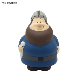 <b>Squeeze</b> Toys PU Foam Anti Stress <b>Ball</b> Herr Bert Wikinger Shaped PU Stress Reliever - Product Image 5