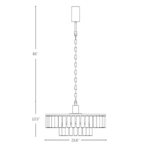 Lámpara de Techo Redonda de Alabastro Celestial Personalizada, de Dos Niveles, con Cúpula de Latón, Elegante y Moderna para Comedor - Product Image 6