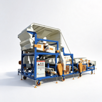 Multifunktionale Vibrations-Saatgut-Sortiermaschine für Weizen, Mais und Bohnen mit Hoher Reinigungseffizienz und 35 T/h Kapazität