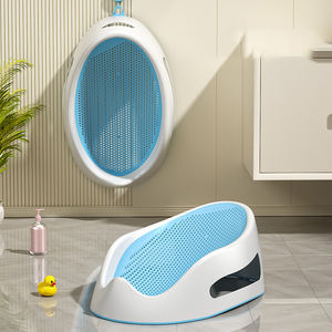 Siège de bain pour bébé respirant, léger, pliable et écologique avec trous de drainage et <span class=keywords><strong>support</strong></span> de tête pour nourrissons et tout-petits – <span class=keywords><strong>Confort</strong></span> optimal - Product Image 4