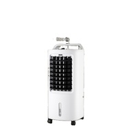 Portable 4L refroidisseur d'air à distance par évaporation Mini poignée 3 vitesses sol debout Source électrique climatisation domestique