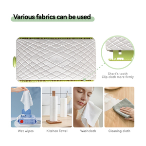 Limpiador de fregona desechable con Clip de mesa de fábrica, Kit de fregona y barrido con Mango Seco y húmedo, Mini fregona de uso manual multisuperficie - Product Image 5