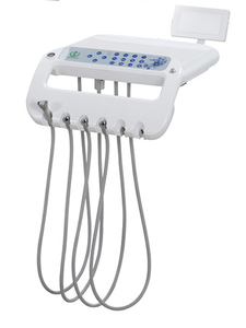 新型電動歯科ユニットチェア、人間工学に基づいた歯科機器、調節可能な背もたれと枕付き - Product Image 5