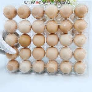 Bandejas/Cajas para Huevos Reutilizables D-PET, Económicas, de 30/20/12/10/4 Piezas, Bandeja para Huevos de Plástico Reciclable - Product Image 2