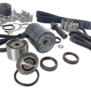 16100-69398 Belt 13505-62070 <span class=keywords><strong>3</strong></span>.4L 5VZ sabuk Timing Tensioner Kit Set dengan pompa air untuk Toyota Rav4 Land Cruiser 90 Hilux - Product Image 4