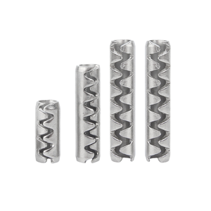 Goupilles à ressort cylindriques ouvertes en acier au carbone 65Mn DIN7346, finition brillante, robustes, 2mm, 2.5mm, <span class=keywords><strong>3mm</strong></span>, 4mm - Product Image 4