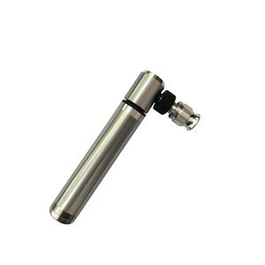 Mini bomba de bicicleta de aleación de aluminio, 160Psi, portátil, manual, tipo empuje, para bicicleta de montaña, inflador de balones de baloncesto y fútbol - Product Image 2