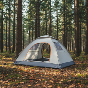 Tente de <span class=keywords><strong>camping</strong></span> Jerilo-A pour 2 personnes, imperméable, abri solaire, installation facile, légère, portable, cadre en polyester 170T et fibre de verre, été - Product Image 2