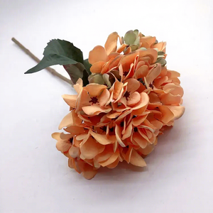 Decoración para Fiestas MSFAME, Flor de Hortensia de Seda Rosa Hecha a Mano, para Bodas - Product Image 6