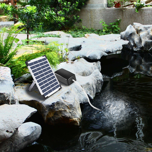 Máy sục khí năng lượng mặt trời 5W, dùng cho bể cá, bể bơi, ao nuôi cá, có pin, dùng cho vườn, bể cá, ao nuôi cá, ao câu cá - Product Image 5