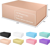 Boîte cadeau magnétique de luxe personnalisée, fermeture magnétique, style livre, emballage rigide en carton