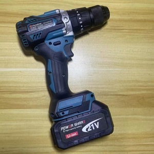 Portable 1/2 \ "Batterie Sans Fil Tournevis Électrique Kit Perceuse À Main 200N.m Couple Rechargeable Brushless Impact OEM Personnalisable - Product Image 4