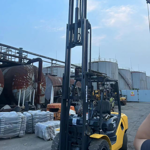 รถยกดีเซล Komatsu FD30 มือสอง 3 ตัน พร้อมเสากระโดง 3 ท่อน และเครื่องยนต์ Kubota/Isuzu ขายในจีน - Product Image 1