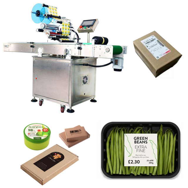 Fully Automatic Self-adhesive Flat Labeling Machine Paper Box PE Thin Plastic Bag Labeling Packaging Gift Box Equipment