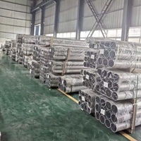 Tubo de Aluminio 6082 T6 para Amortiguador de Automóvil, Tubo Cilíndrico sin Costuras de Alta Precisión