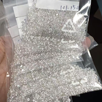 Lote al por mayor de pequeños diamantes cultivados en laboratorio, formas y tamaños mixtos de 0.01-0.10 ct para fabricantes de joyería