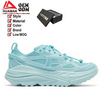 Chaussures de sport décontractées pour hommes, respirantes, en maille, à plateforme épaisse, pour la course en extérieur, personnalisables avec logo, par le fabricant OEM