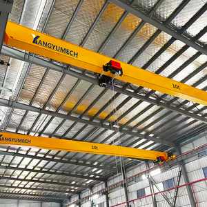 Cần cẩu cầu điện 10 tấn cần cẩu cầu dầm đơn trên không cần cẩu - Product Image 3