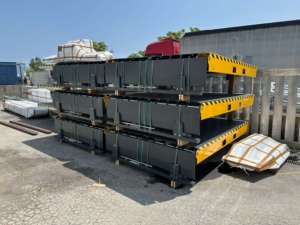 Plataforma Niveladora Hidráulica de Alta Capacidad TM PEDANE BAG-P250B.6T, Acero Galvanizado, 6000-9000 kg, Ancho 2000 x Largo 2400 mm - Product Image 6