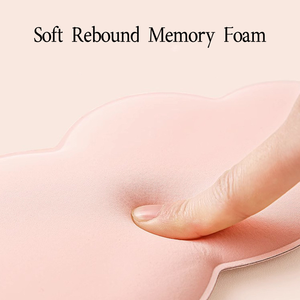 Haute qualité 3D profilée 100% occultant mousse à mémoire réglable sangle élastique tricot luxe Super doux masque pour les <span class=keywords><strong>yeux</strong></span> - Product Image 2