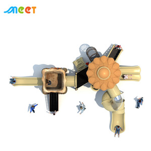 Tobogán Infantil MT-HYL013 con Diseño de Tribu <span class=keywords><strong>Primitiva</strong></span>, Tobogán Grande para Exteriores, Equipo Deportivo, Parque Infantil, Tobogán de Plástico - Product Image 3